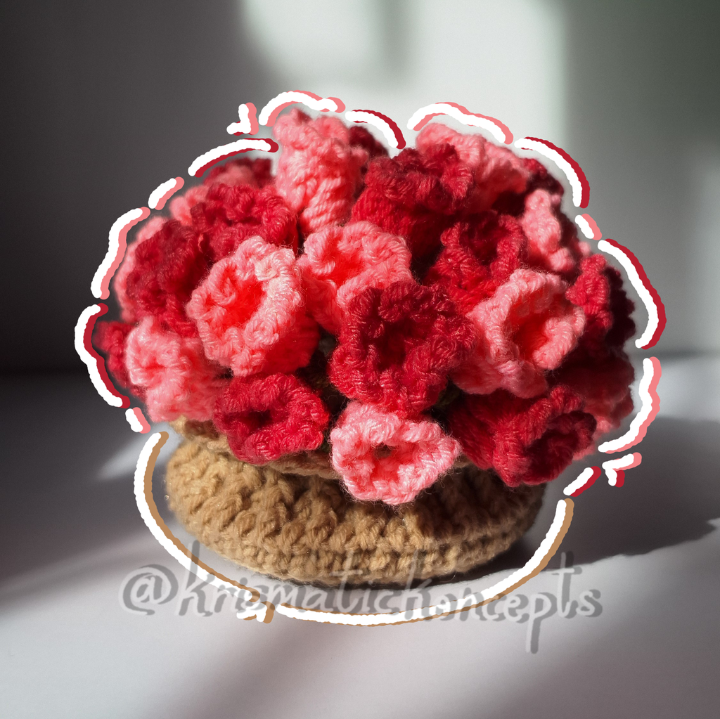 Flower Pot Coaster Set