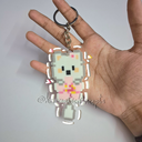 Doggo w a Flower Pixel Bead